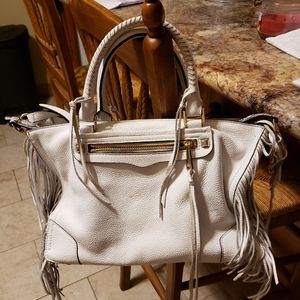 Rebecca Minkoff Winter White Fringe Regan